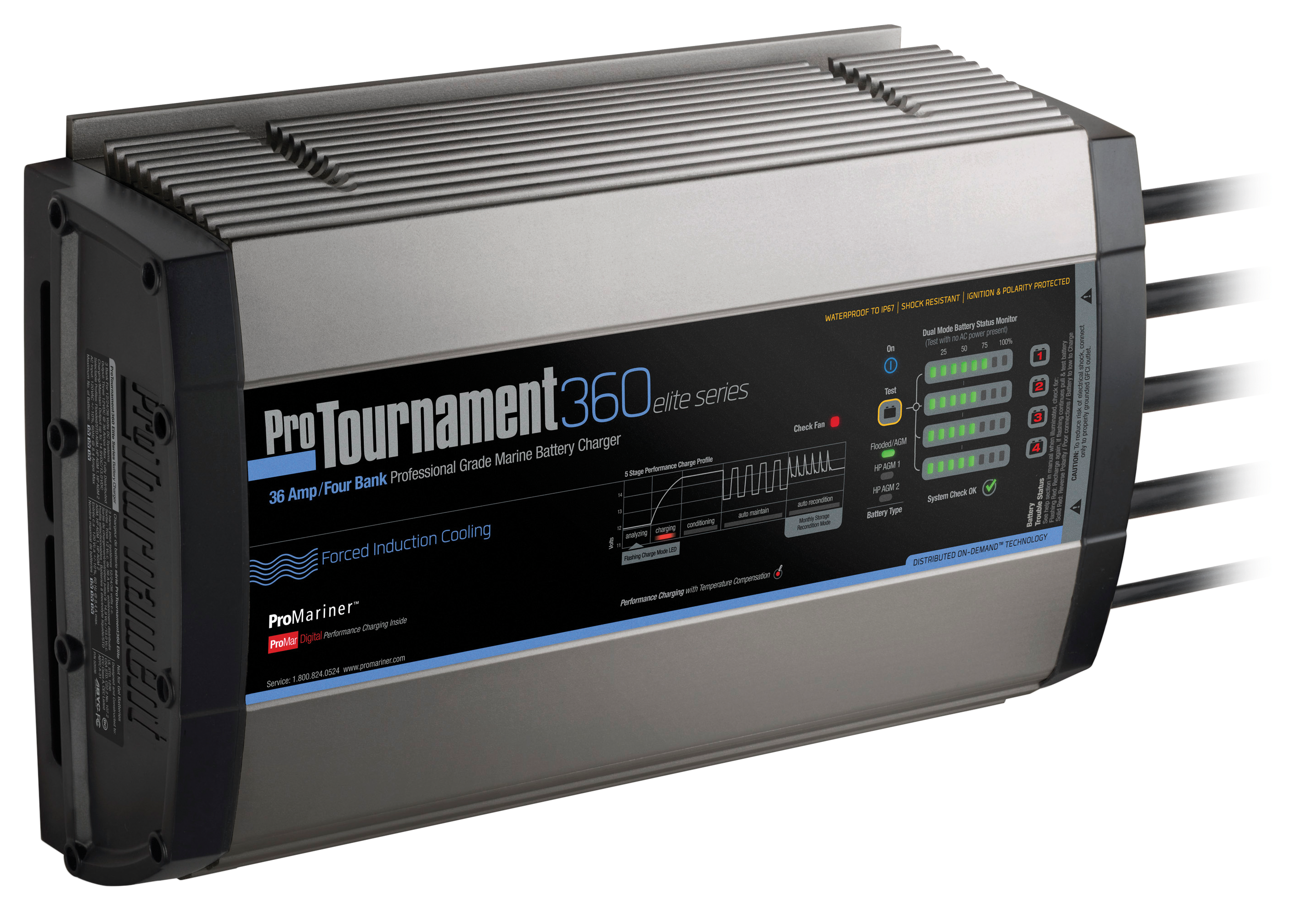 ProMariner ProTournament Elite Onboard Battery Charger | Bass Pro Shops